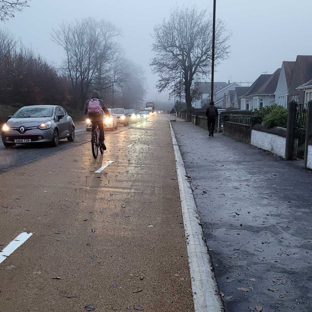 Walk Cycle Live - new cycle lane image